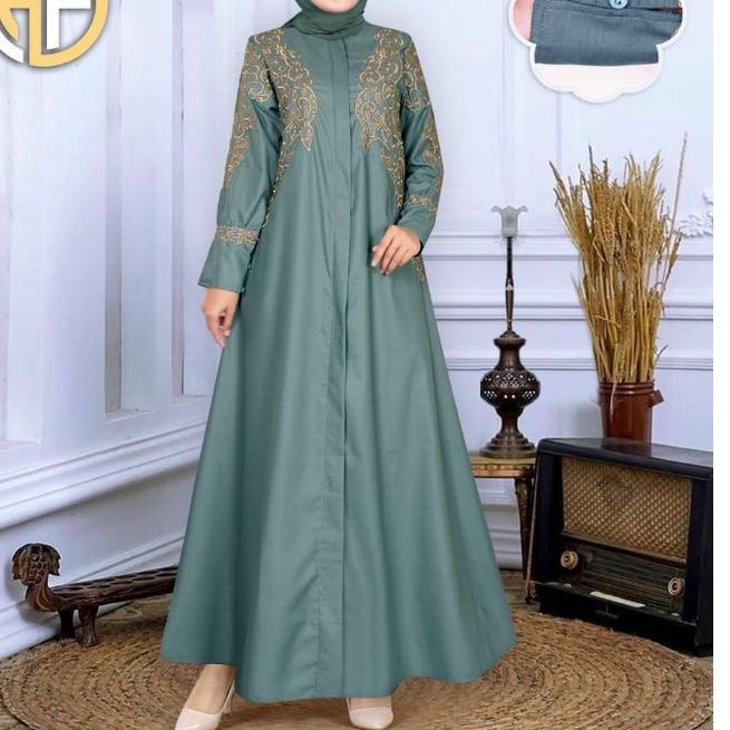  GAMIS TOYOBO GAMIS KOMBINASI BORDIR,GAMIS TOYOBO KEKINIAN DAN