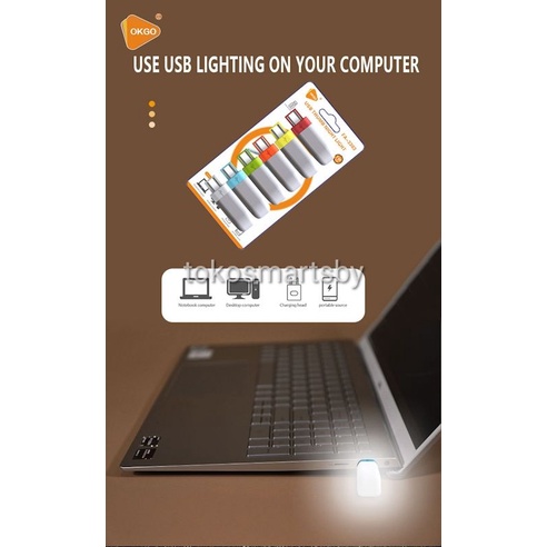 Lampu USB Mini LED Emergency Lamp Reading Lamp FA-3303