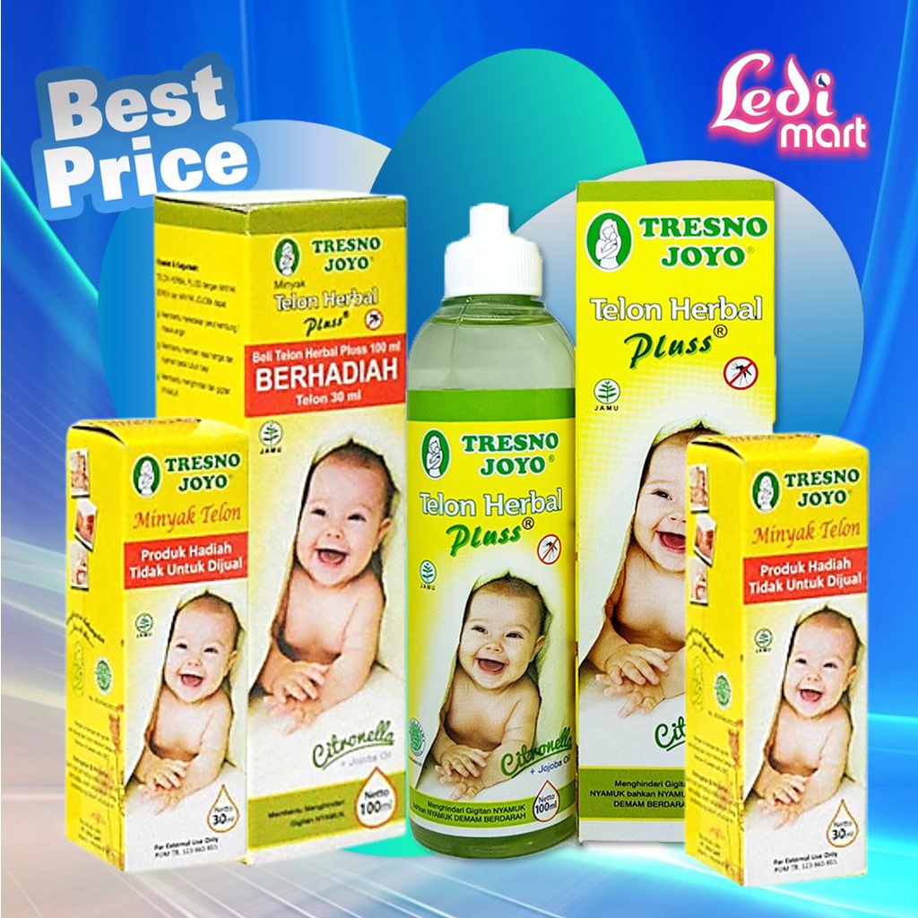 ORIGINAL Tresno Joyo Baby Care Series / Tresnojoyo Baby Care / Tresno Joyo Balsem Telon / LEDI MART