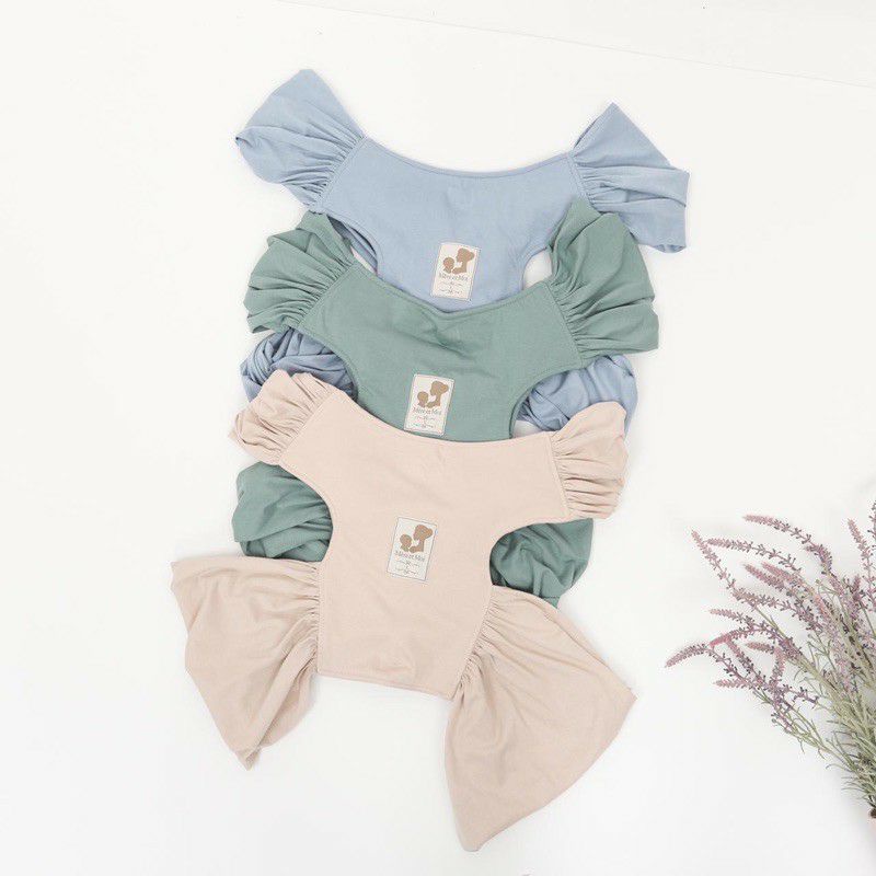 MERE ET MOI FAST BABY WRAP | Geos | Gendongan Kaos Bayi| [LIGHT SERIES]