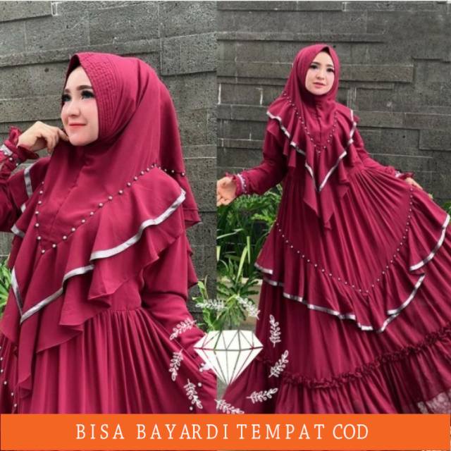 GAMIS SULTAN TERBARU 2020 Matts Hyget Premium / BAJU GAMIS WANITA TERBARU 2020 MODERN & KEKINIAN XL 