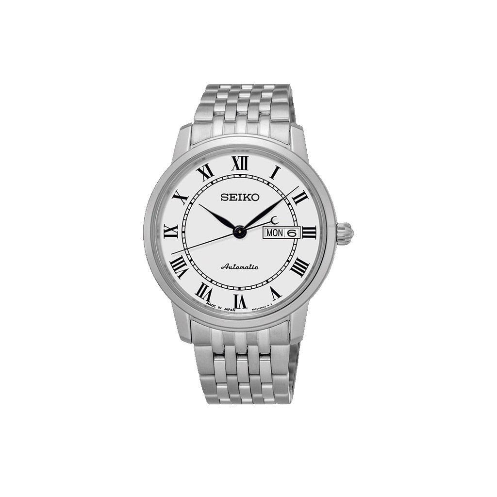 Jam Tangan Pria Seiko Original Garansi Resmi SRP761J1 SRP761 Strap Stainless Steel Silver AngkaRomaw