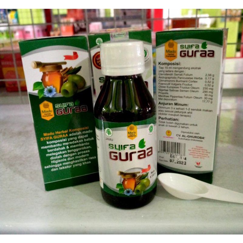 madu batuk pilek Syifa gura 130 ml