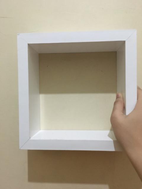 Rak Dinding Kotak 1 Pcs