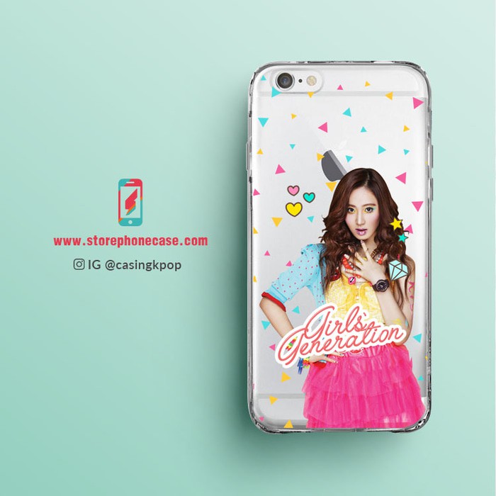 Casing Handphone KPOP YURI SNSD GIRLS GENERATION BABY G CLEAR