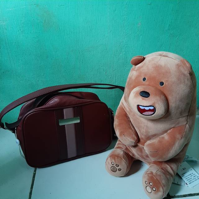 Preloved Tas sling bag Azurine Sophie Paris