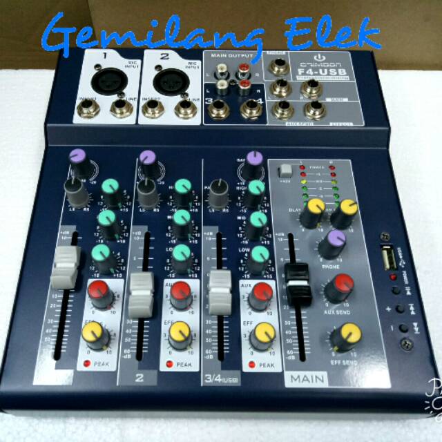 Mixer CRIMSON F4 USB