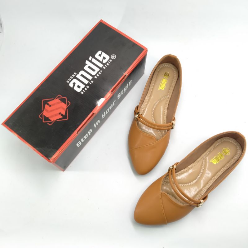 Andas Andis - Sepatu Flatshoes Wanita Ayomi