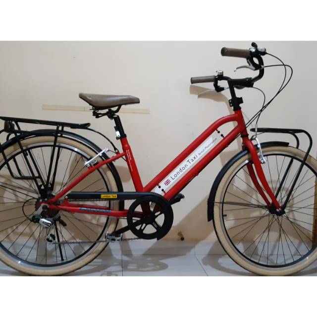 LAST DEAL      Sepeda london taxi CRB 26 inch RED (PreLoved)