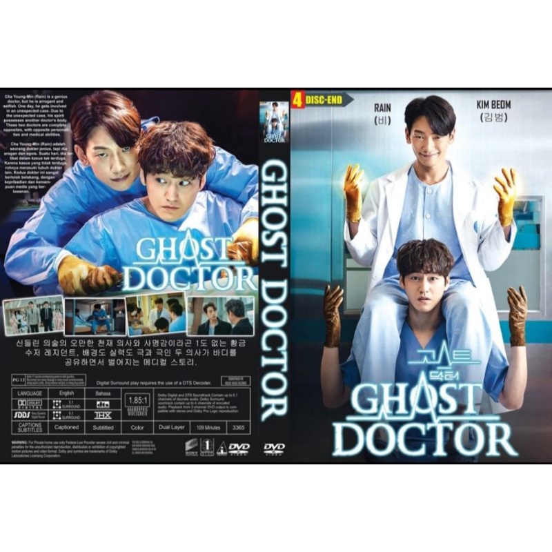 Kaset Film Seri Korea " Ghost Doctor 2022 " ( 4 Disc End)