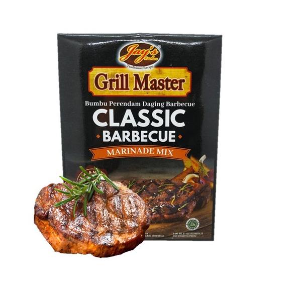 

Pro Hemat--Jay's Grill Master Classic Barbeque Marinade Mix 30 gr