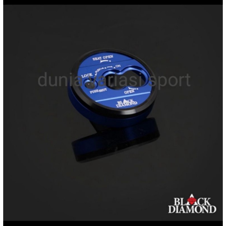 Cover/Tutup Kunci Kontak Nmax Lama Black Diamond Best Quality