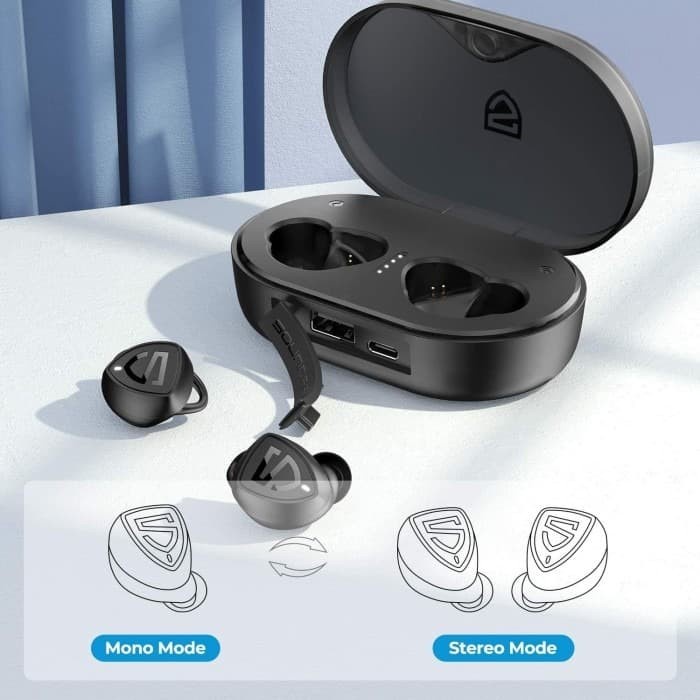 mbv7t0 Soundpeats Trueshift 2 Tws Earphone Earbuds Headset Bluetooth Ipx7 - Garansi 12 Bln Fvt4Thf