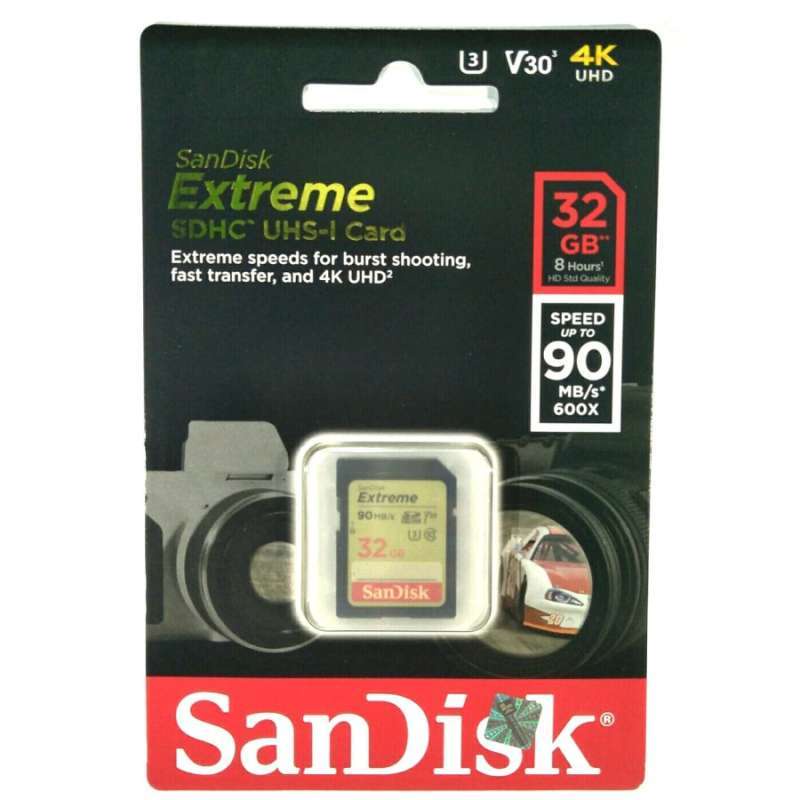C_  SANDISK SD CARD EXTREME 32GB 90MB/S - SDCARD EXTREME 32 GB 90 MBPS