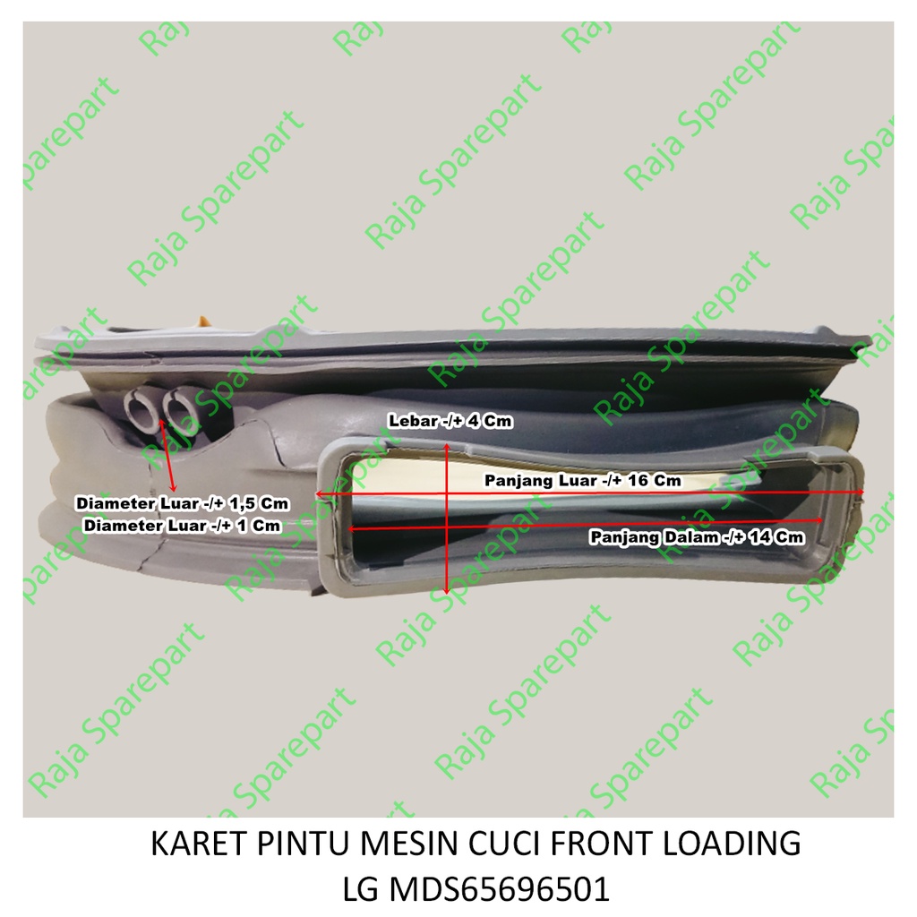 KARET PINTU MESIN CUCI FRONT LOADING LG MDS65696501