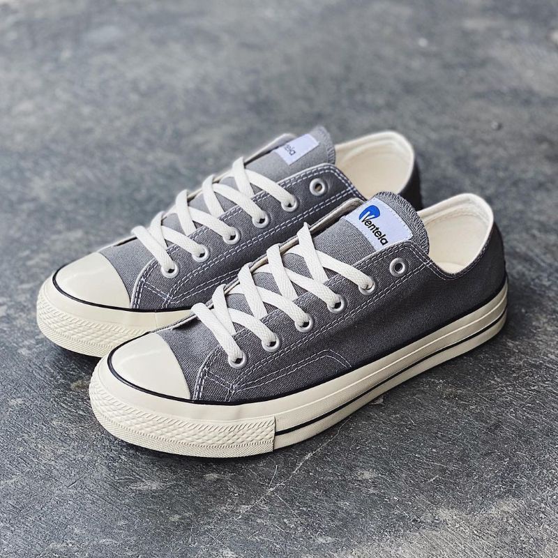 Sepatu Ventela Back To 70's Grey Low Cut | ORIGINAL VENTELA SHOES | Sepatu Pria Terbaru Sepatu Brand
