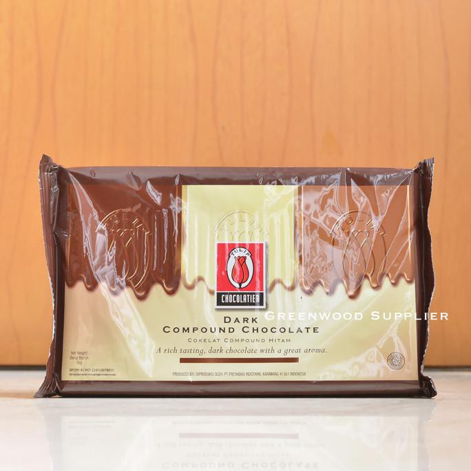 

TERPERCAYA TULIP DARK COMPOUND CHOCOLATE - 1KG (PREMIUM QUALITY) TERLARIS