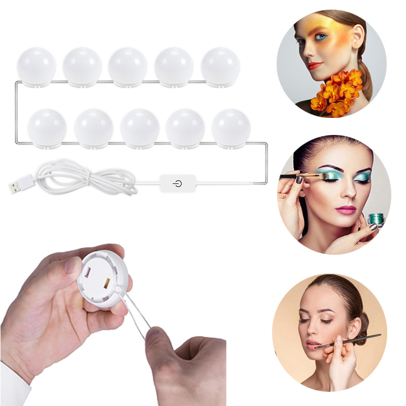 [10 BOHLAM ] MAKEUP LED Bulb Lights Untuk Makeup Mirror Hollywood Mengisi Cahaya