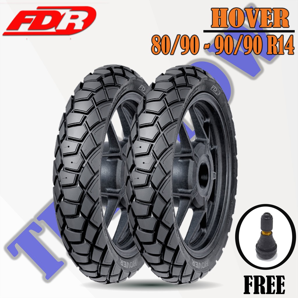 Paket Ban Motor Matic // FDR HOVER 80/90 - 90/90 Ring 14 Tubeless