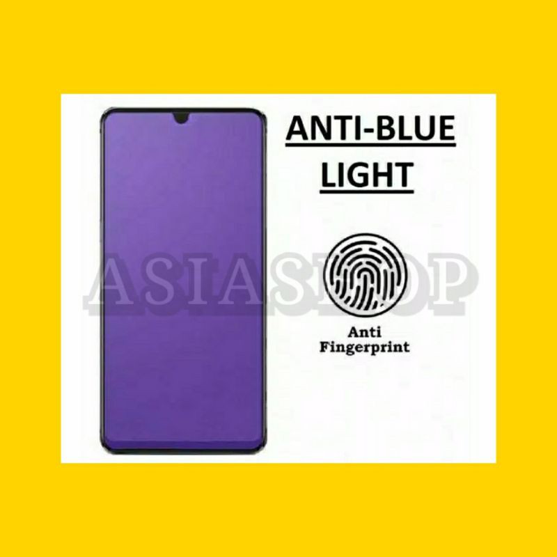 TEMPERED GLASS MATTE ANTI BLUE + ANTI GLARE FOR ALL TYPE REALME!!