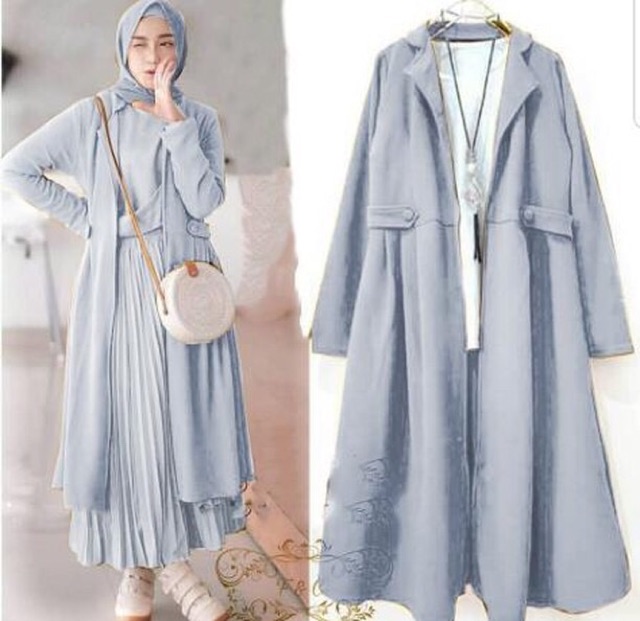 JC- Vika Cardy / cardi wanita muslimah / Outer wanita terbaru