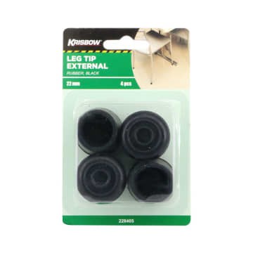 
Krisbow Alas Kaki Meja Dan Kursi 2.2 Cm 4 Pcs bahan karet rubber