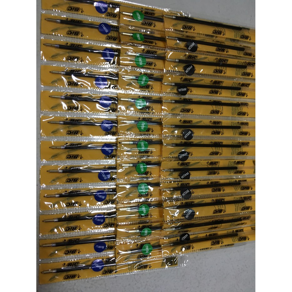 

MURAH REFILL PEN BIC ( BIRU, HITAM, HIJAU, MERAH )