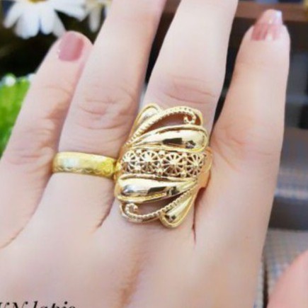 Xuping Cincin Lapis Emas 24k 790b