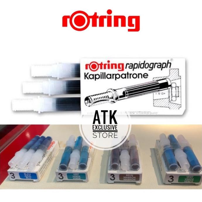 ROTRING REFILL RAPIDOGRAPH | ROTRING RAPIDOGRAPH KAPILLARPATRONE