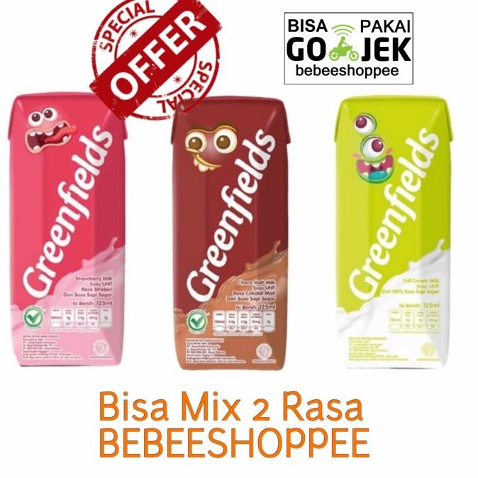 

BISA BAYAR DITEMPAT SUSU GREENFIELD UHT 125ml - Harga Grosir Kartonan UHT GREENFIELD 125 - Full