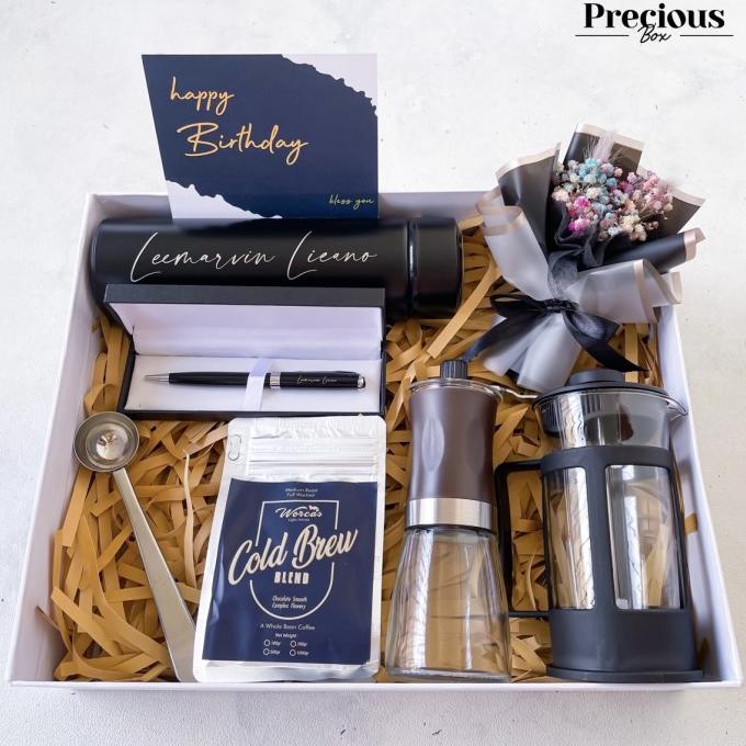

CUSTOM GIFT BOX | COFFEE LOVER HAMPERS SET | KADO ISTIMEWA PREMIUM DSFD2215645