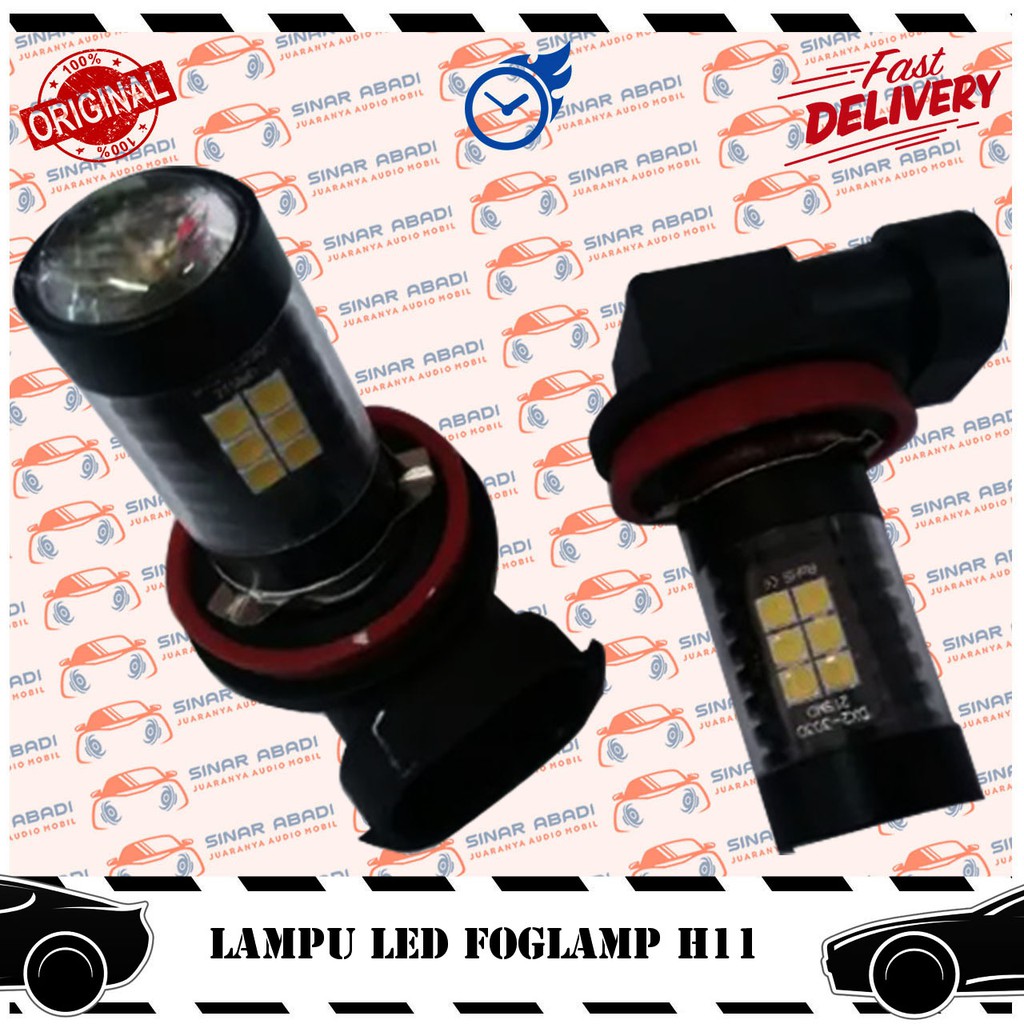 LAMPU LED FOGLAMP H11 - LAMPU KABUT MOBIL