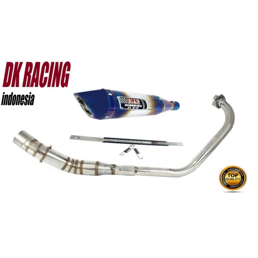 knalpot yoshimura honda cbr 250 r yoshimura r11 blue seri bac 99