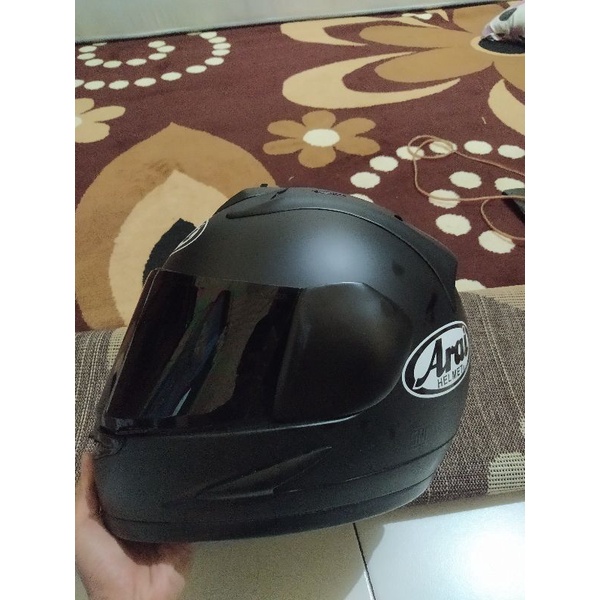 helm ala ala arai basic cargloss yamaha vixion old