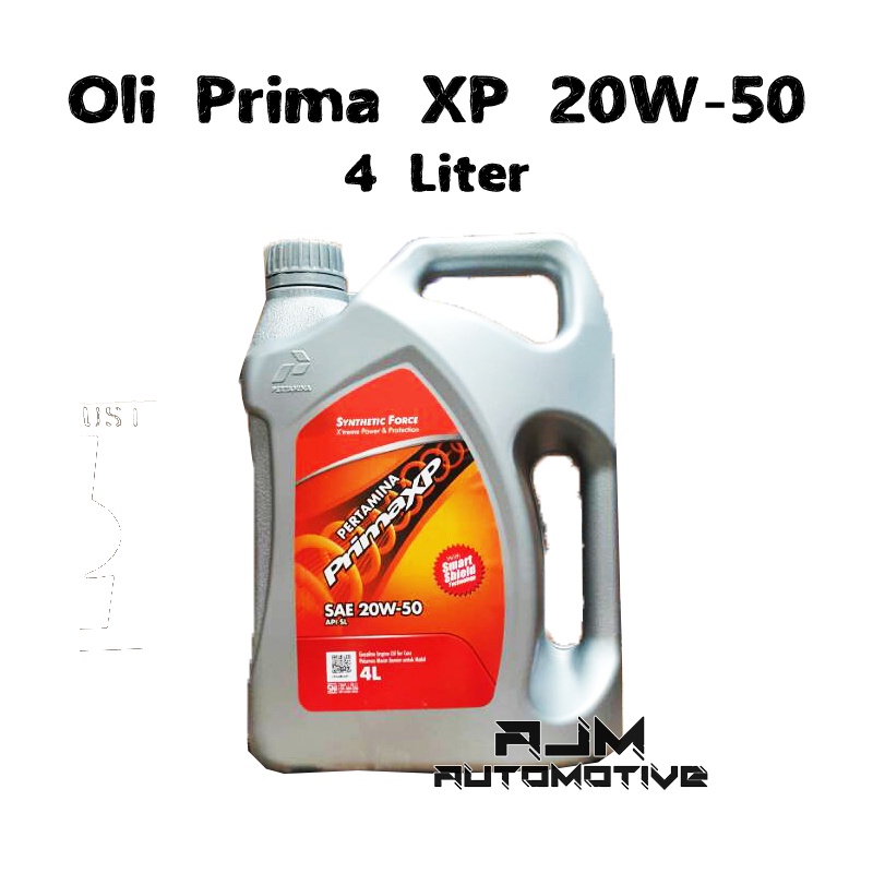 NEW Oli Mesin Prima XP 20W - 50 4 Liter Pertamina [terbaik][terlaris]