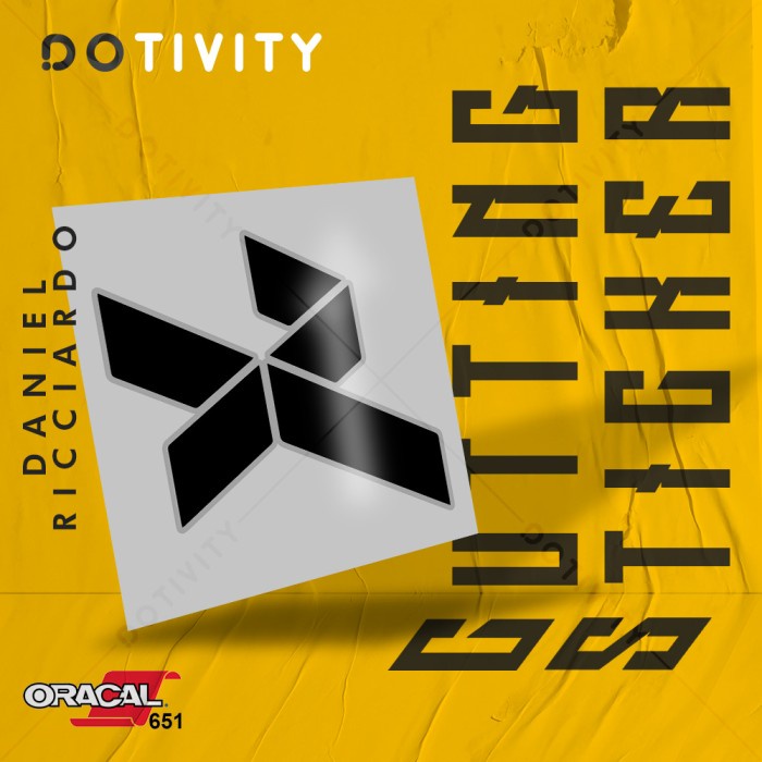 

Cutting Sticker F1 DRIVER - DANIEL RICCIARDO