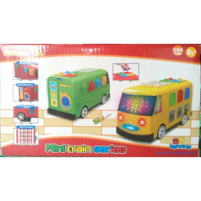 Tayo The Little Bus Versi Mainan Edukasi Musik Lampu