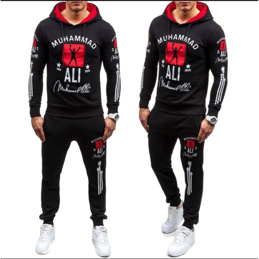 SETELAN JOGGER HOODIE MUHAMMAD ALI