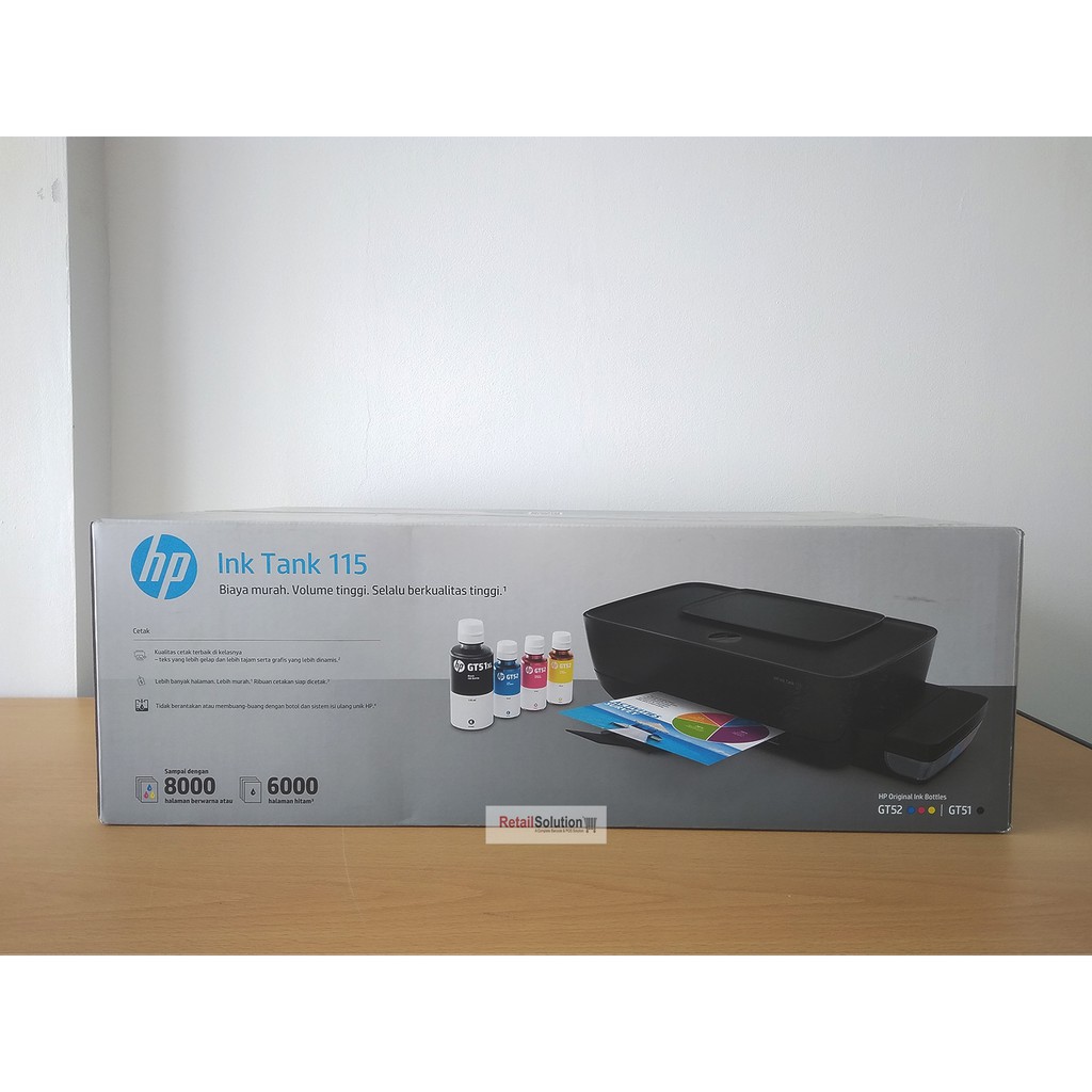 Printer HP Ink Tank 115 - Print Document Photo