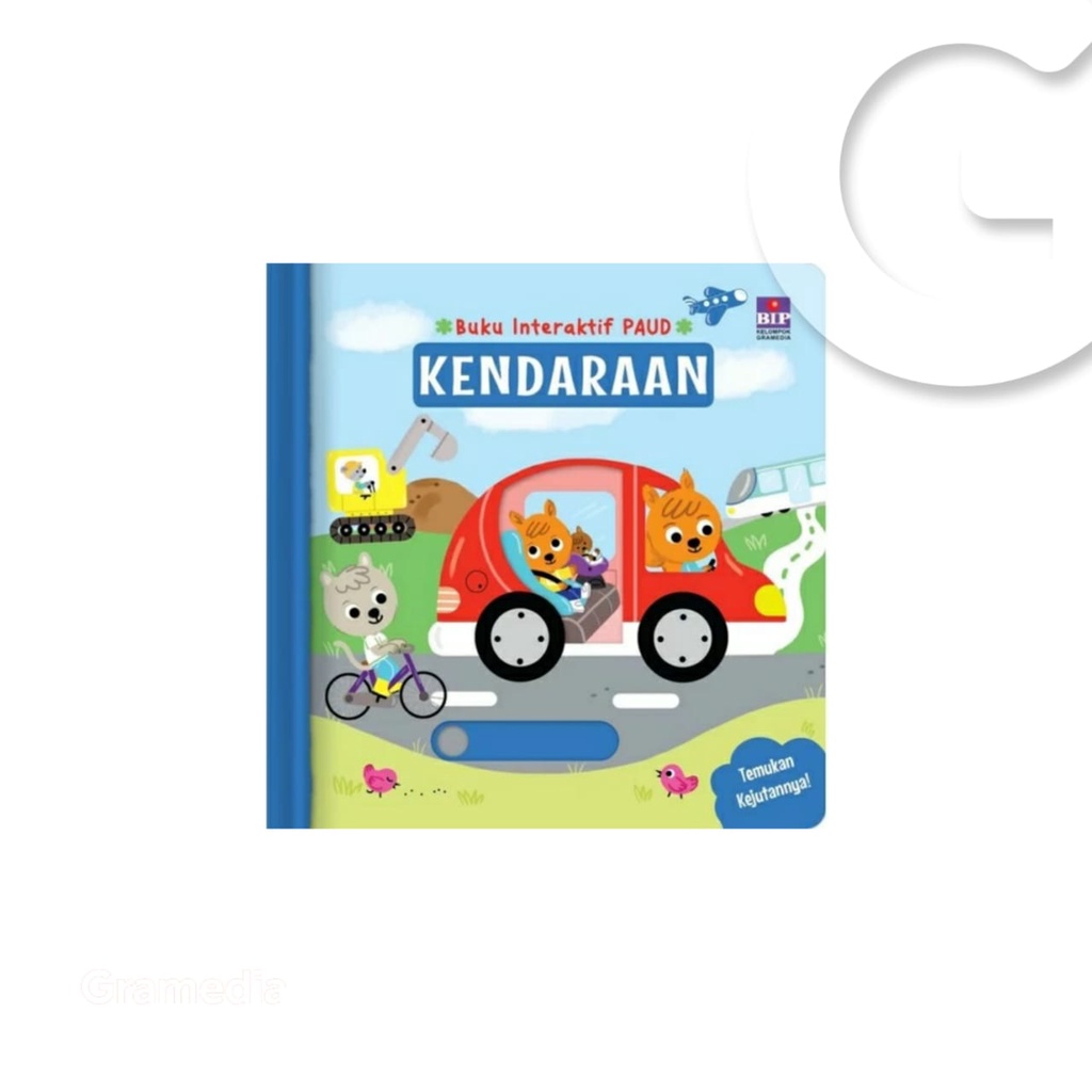 Gramedia Gorontalo - Buku Interaktif Paud : Kendaraan