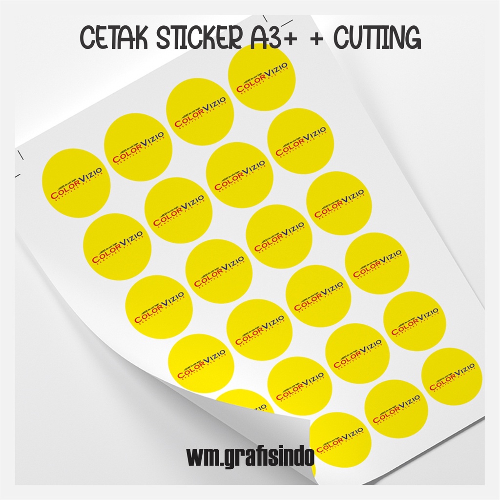 

Cetak Stiker A3 + Cutting / Hanya Cetak Free Design custom