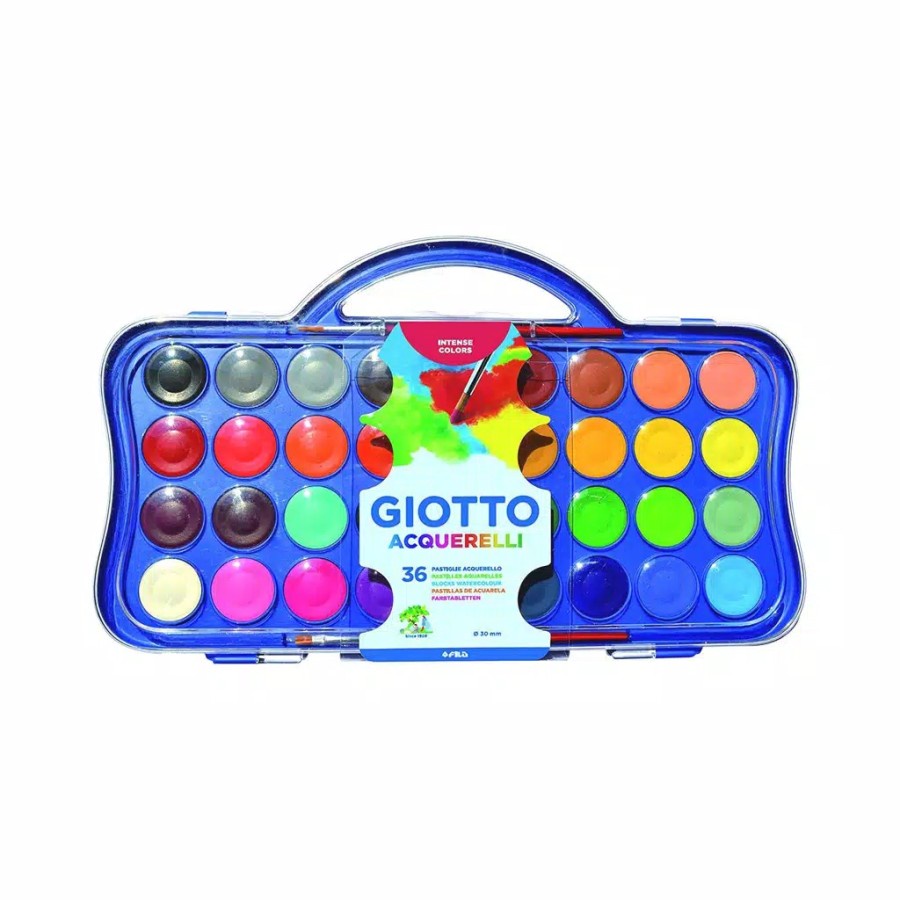 

Giotto Acquerelli 36 Warna 30mm / Water Color Cake / Cat Air Giotto