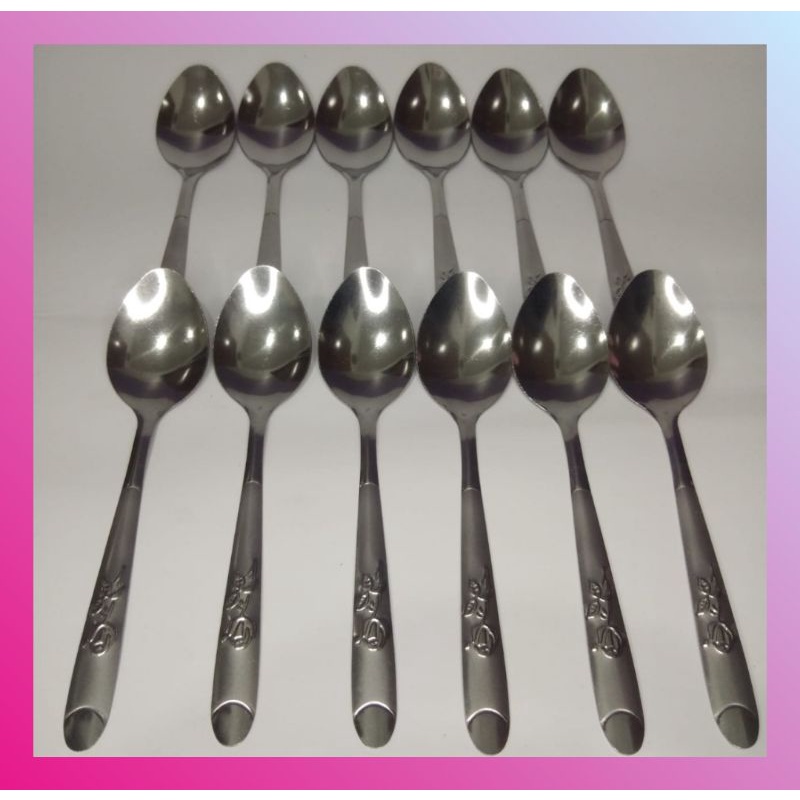 [BISA COD] SENDOK BUNGA SENDOK TEBAL SENDOK MAKAN