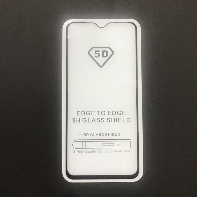 Tempered Glass 5D Realme 3 | Realme 3 Pro Persmaan Kaca Full Lem