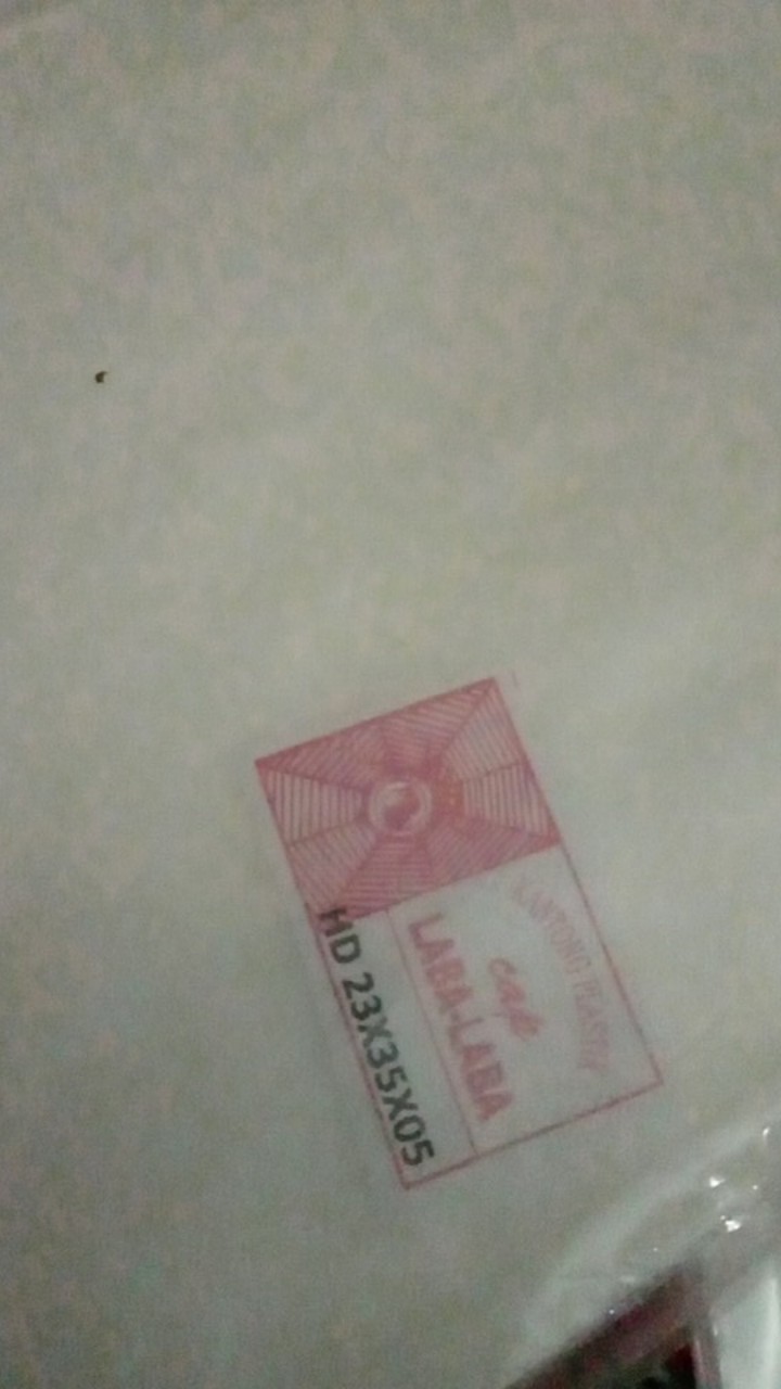 Plastik Beras Hd 2,5 Kg 23x35 Tebal 05 Polosisi 100 Bh