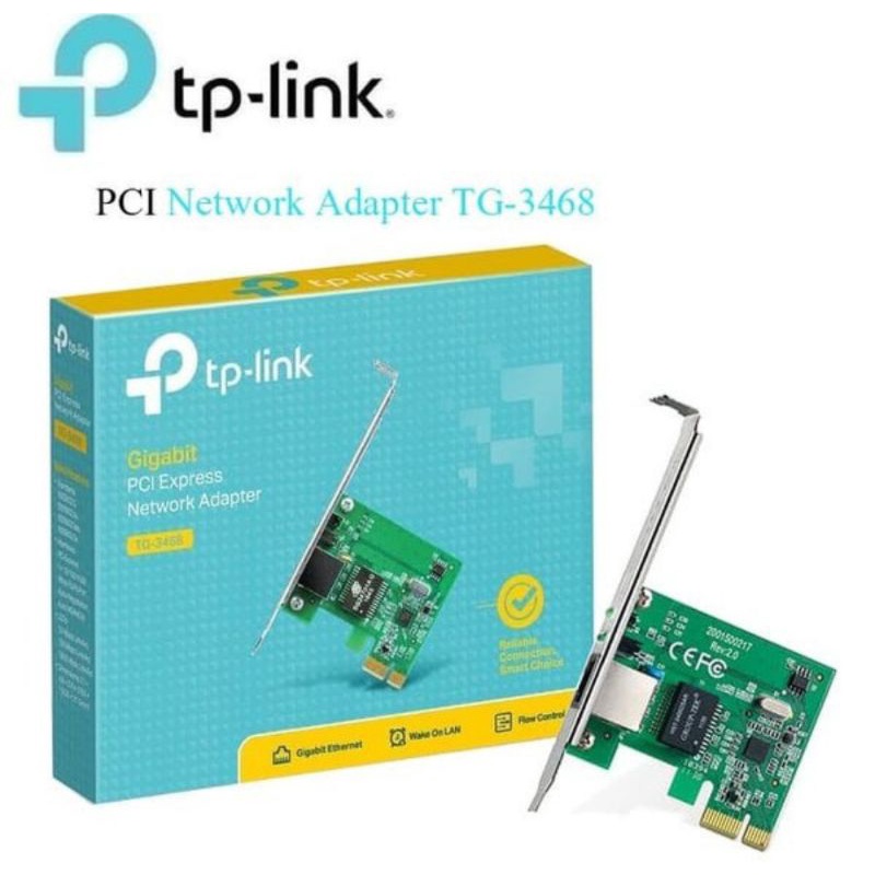 TP-LINK TG3468 Gigabit PCI Express Network Adapter TG-3468 TP LINK