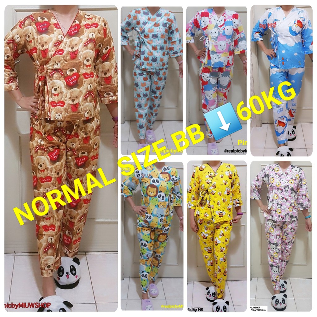 PIYAMA KIMONO KATUN JEPANG WANITA KONVEKSI BAJU  HADIAH ULTAH VALENTINE NATAL