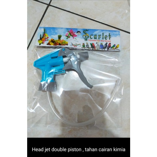 Kepala Botol Semprotan Double Piston / Kepala Sprayer / Head Sprayer / Head Jet