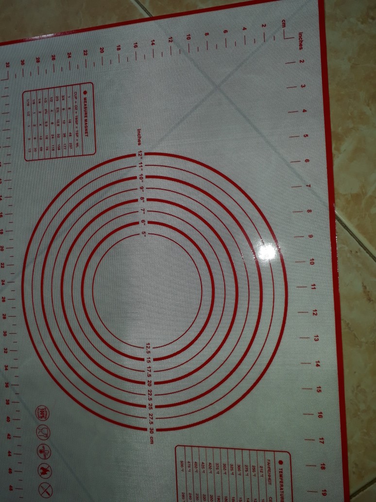 Silmat Silpat Alas Adonan Kue Silicon 60x40cm
