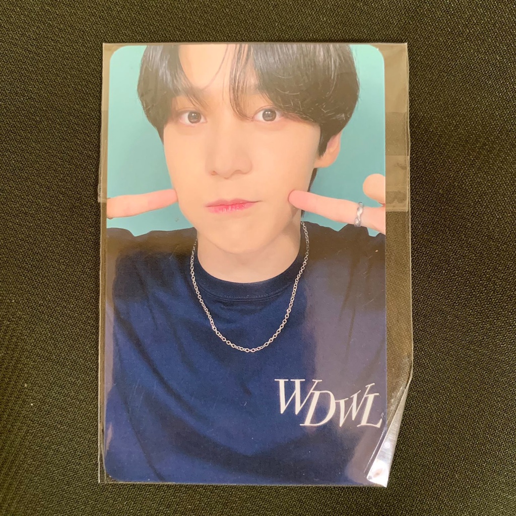 Photocard Yunho Ateez OFFICIAL Wonderwall 1.0 ww pc fansign tuspi yuyu